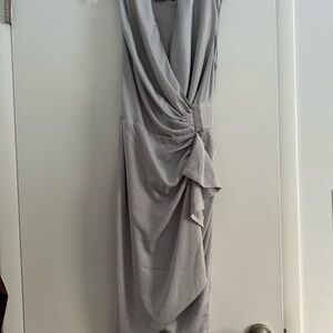 AllSaints Cancity Dress Grey Size 2